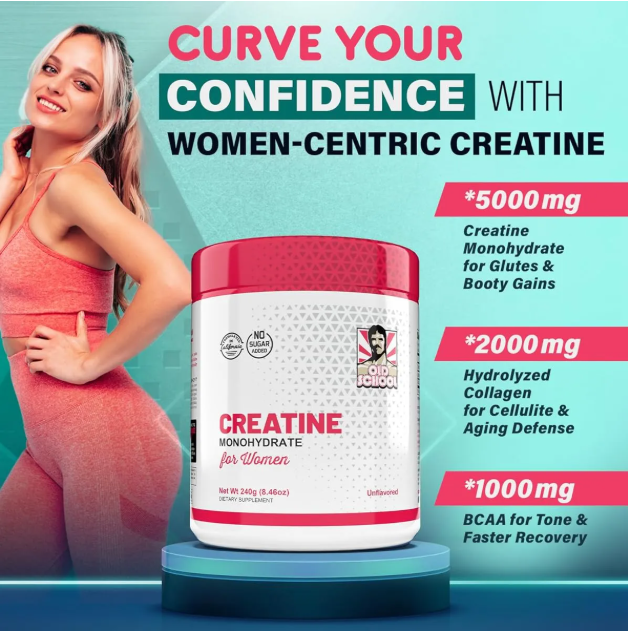 💪🏽Creatina Monohidratoada🥵 Para Mujeres⚡+ Colageno🔥+Termo "Fuerza pura.🏋♂ Resultados reales🍑"