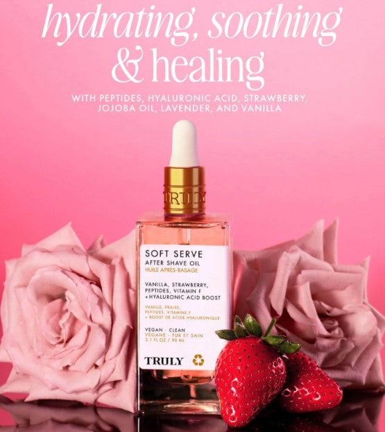 🌸Aceite Truly✨Suavidad que se siente, ingredientes que se notan🍓🌸