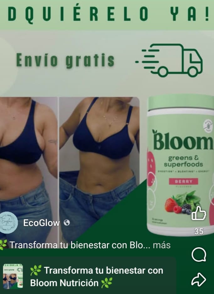 🌸💚BLOOM GREENS BELLEZA Y BIENESTAR DESDE LA NATURALEZA 🌸💚