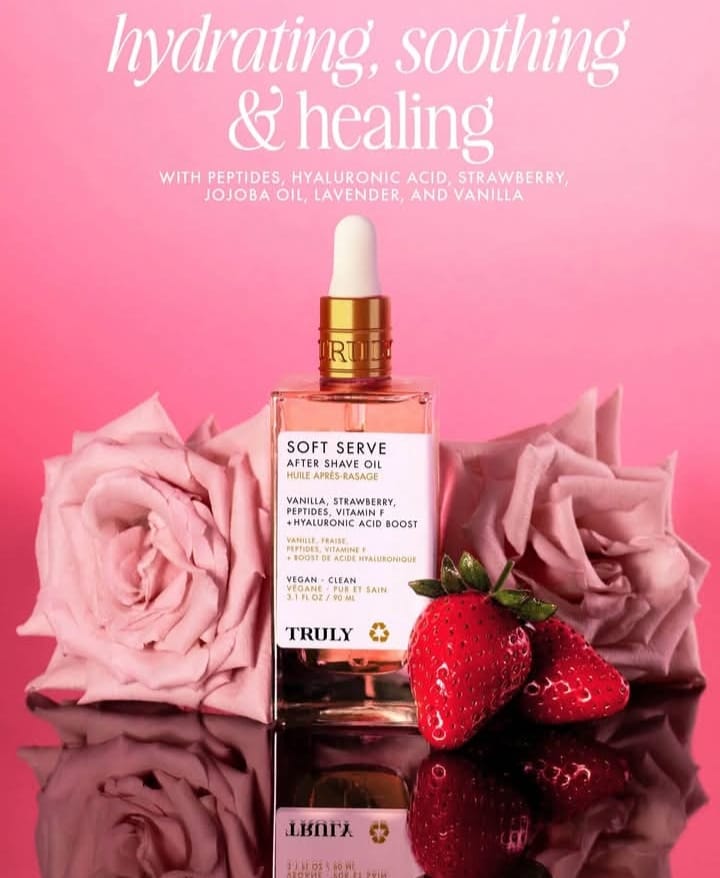 🌸Aceite Truly✨Suavidad que se siente, ingredientes que se notan🍓🌸