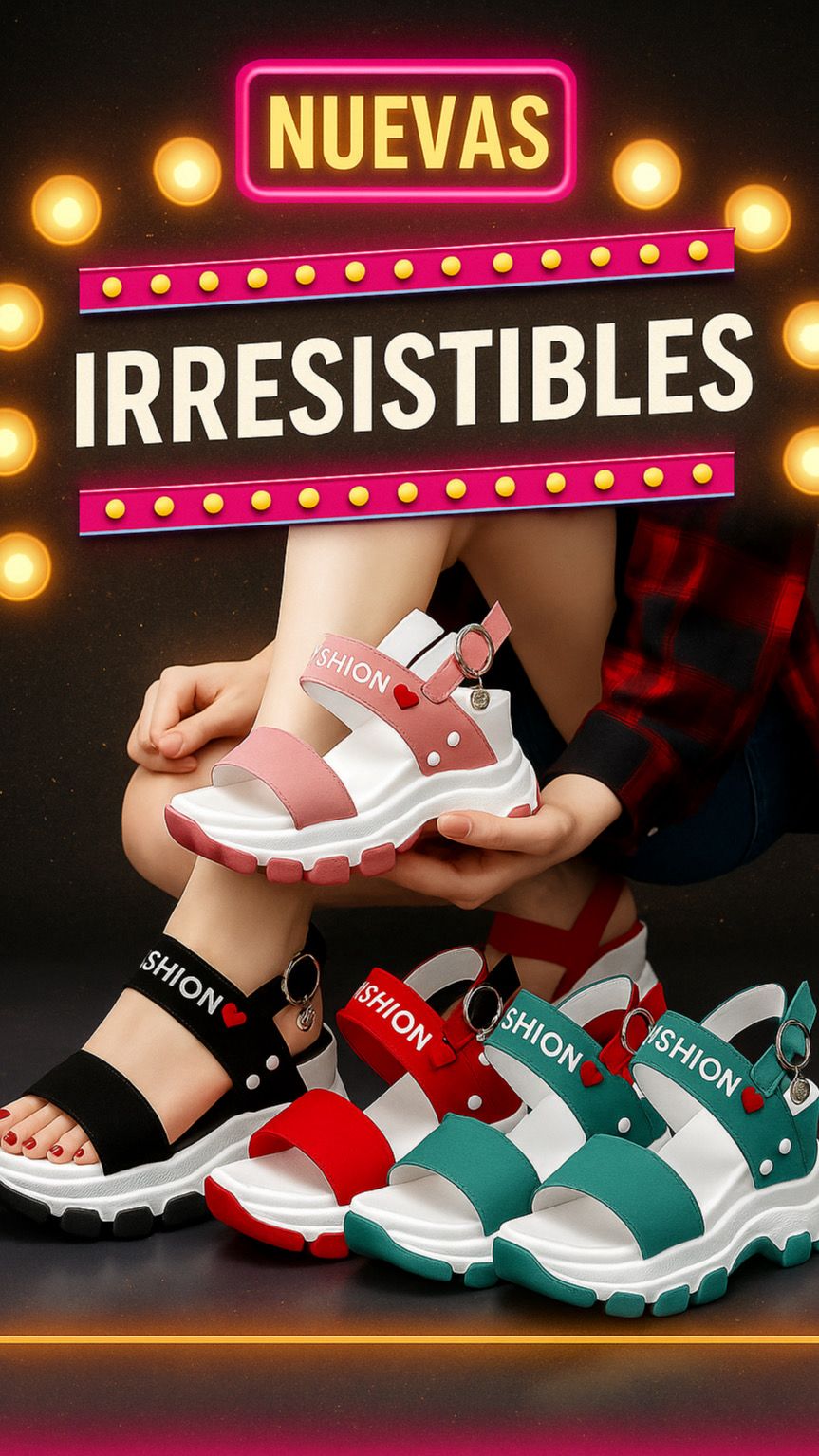 ✨Sandalia Plataforma “Fashion”✨