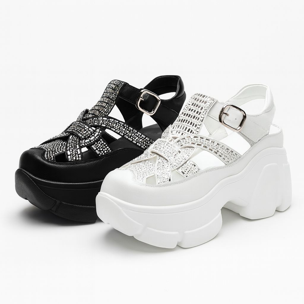 ✨✨sandalia trenzada de plataforma ✨✨