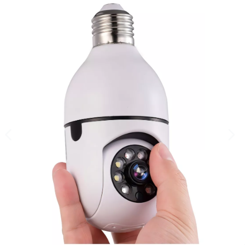 Bombillo Cámara de Seguridad 360°
