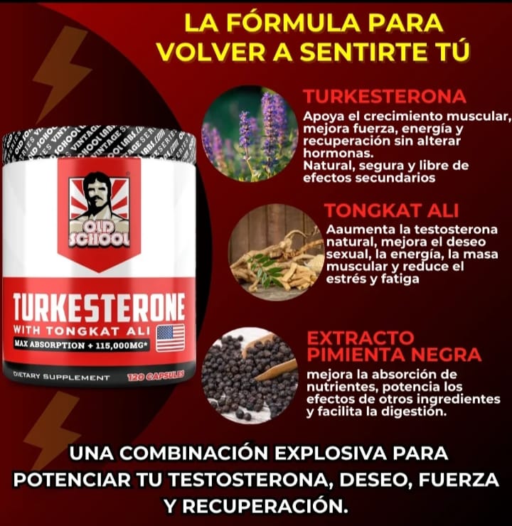 🔥🔥Old School Power 🔴🔥la vitalidad y la energía que buscabas en un solo producto🔥🔥