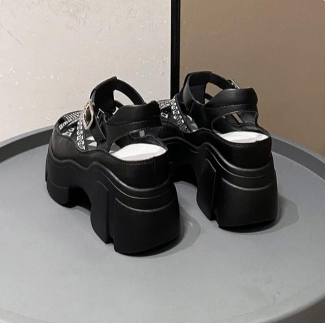 ✨✨sandalia trenzada de plataforma ✨✨