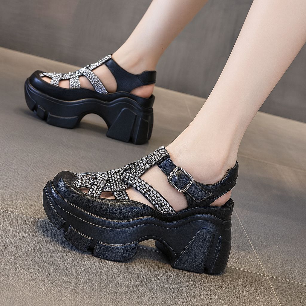 ✨✨sandalia trenzada de plataforma ✨✨