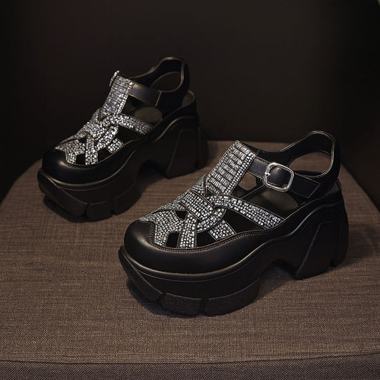 ✨✨sandalia trenzada de plataforma ✨✨