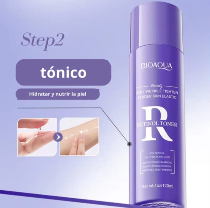 Kit Retinol 6 Piezas BIOAQUA